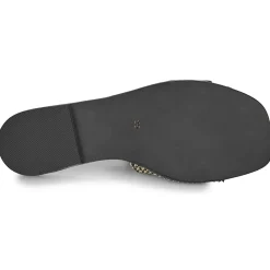 Mules / Sabots^Exé Shoes - 556-ORO-RAFFIA-BLACK Noir