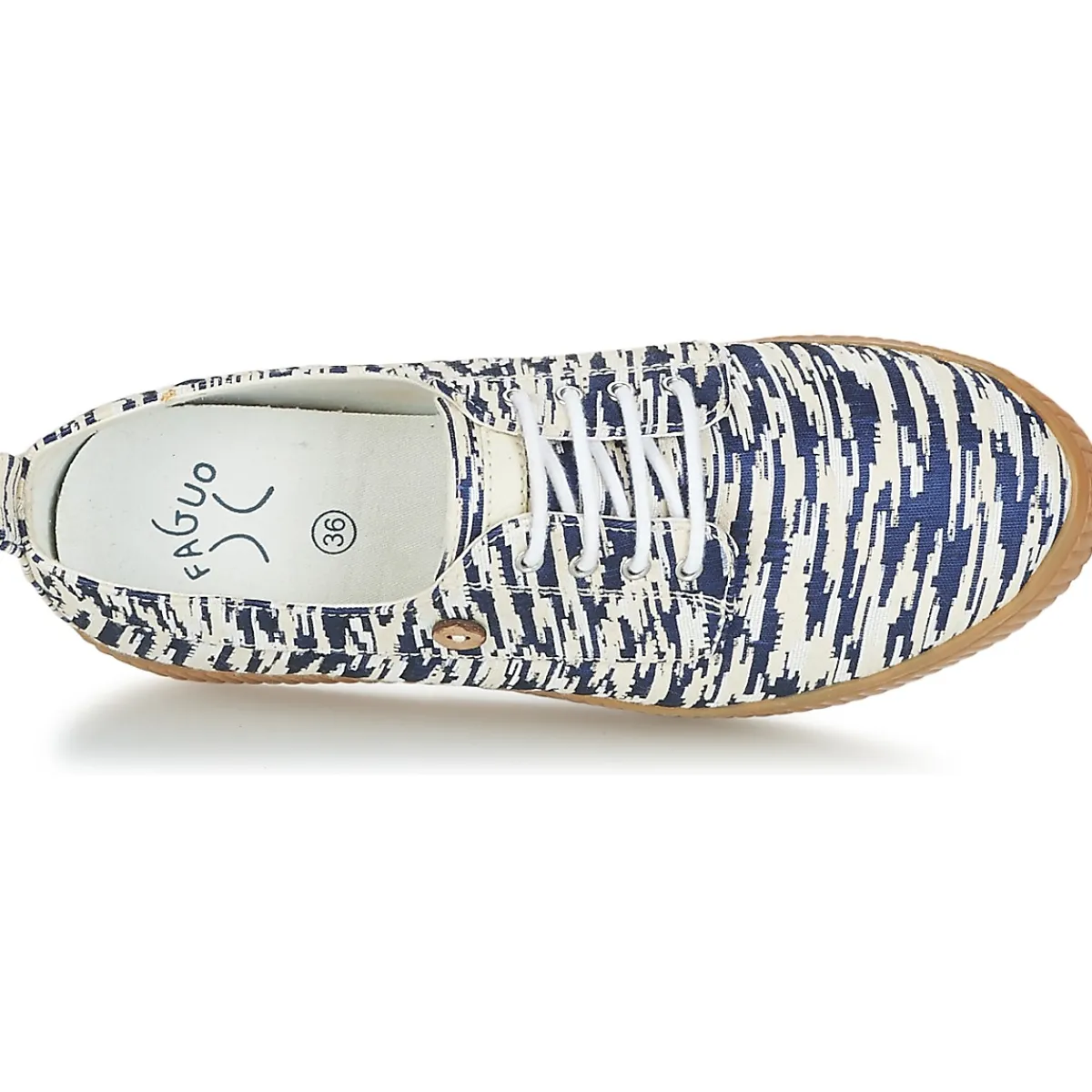 Baskets Mode^Faguo - FIGLONE SYNTHETIC Blanc