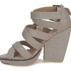 Sandales Et Nu-pieds^Feud - WASP Taupe
