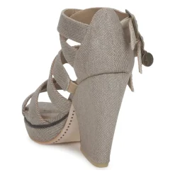 Sandales Et Nu-pieds^Feud - WASP Taupe
