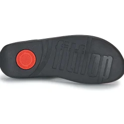 Sandales Et Nu-pieds^FitFlop - HALO METALLIC-TRIM TOE-POST SANDALS Noir