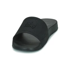 Mules / Sabots^FitFlop - Iqushion Pool Slide Tonal Rubber Noir