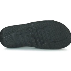 Mules / Sabots^FitFlop - Iqushion Pool Slide Tonal Rubber Noir