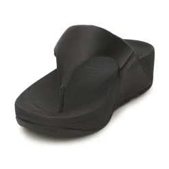 Tongs^FitFlop - LULU LEATHER Noir
