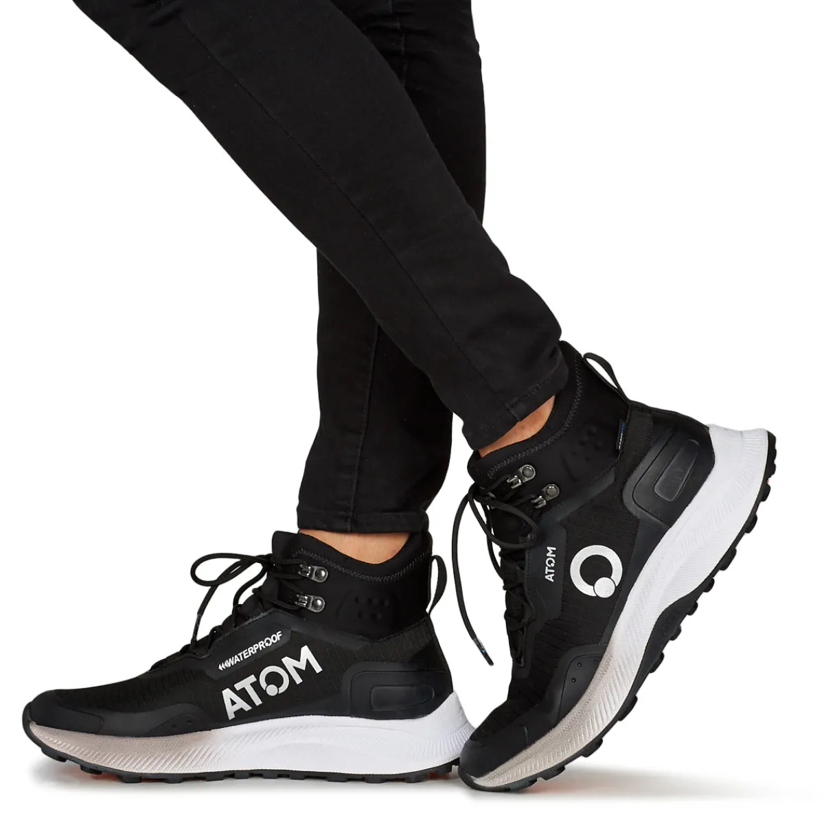 Baskets Mode^Fluchos - AT115-BLACK Noir