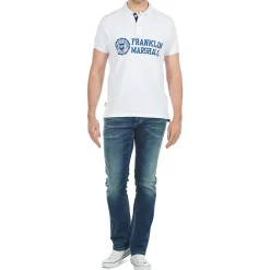 T-shirts & Polos^Franklin & Marshall - AYLEN Blanc