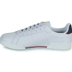 Baskets Mode^Fred Perry - B722 LEATHER Blanc