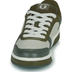 Baskets Mode^Fred Perry - B300 TEXTURED LEATHER / BRANDED