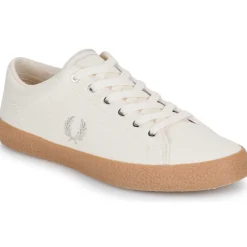 Baskets Mode^Fred Perry - BASELINE HEAVY TWILL Ecru