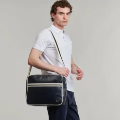Sacs À Main^Fred Perry - CLASSIC SHOULDER BAG Marine