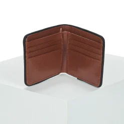 Portefeuilles / Porte-monnaie^Fred Perry - COATED POLYESTER BILLFOLD WALL Marron