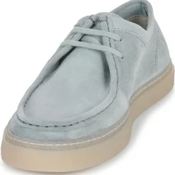 Mocassins & Chaussures Bateau^Fred Perry - DAWSON LOW SUEDE Gris