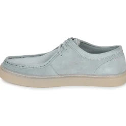 Mocassins & Chaussures Bateau^Fred Perry - DAWSON LOW SUEDE Gris