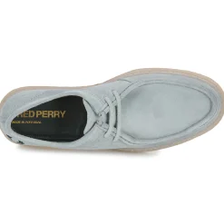 Mocassins & Chaussures Bateau^Fred Perry - DAWSON LOW SUEDE Gris