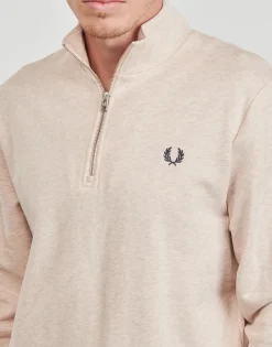 Sweats & Polaires^Fred Perry - HALF ZIP Beige