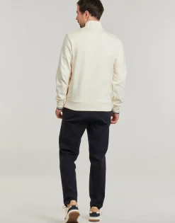 Sweats & Polaires^Fred Perry - HALF ZIP SWEATSHIRT Ecru