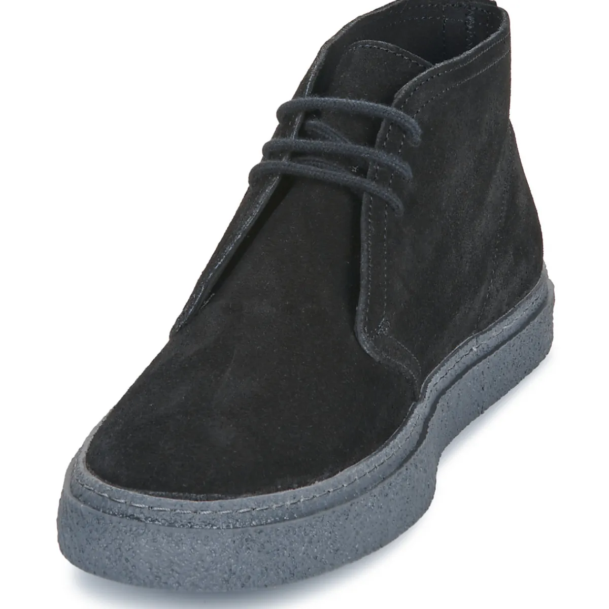 Bottines / Boots^Fred Perry - HAWLEY SUEDE Noir