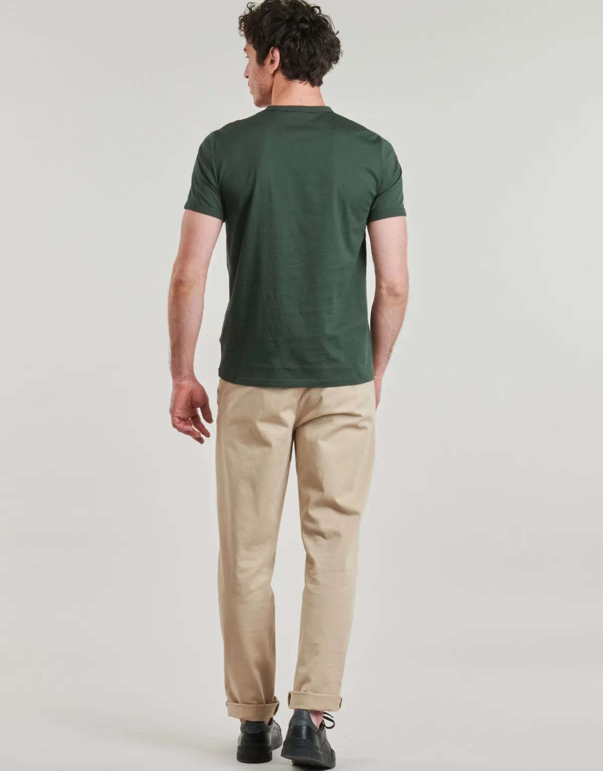 T-shirts & Polos^Fred Perry - RINGER T-SHIRT Vert