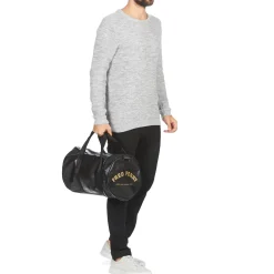 Sacs De Sport^Fred Perry - TONAL BARREL BAG Noir