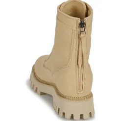 Bottines / Boots^Freelance - LUCY BACK ZIP BOOT Beige
