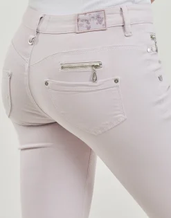 Jeans^Freeman T.Porter - ALEXA CROPPED MAGIC COLOR Lila
