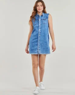 Robes^Freeman T.Porter - KARINA DENIM Bleu
