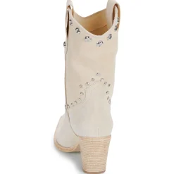 Bottines / Boots^Fru.it - 8570-944-CUOIO-GREZZO-VELOUR-AVORIO Beige