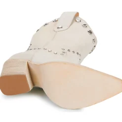 Bottines / Boots^Fru.it - 8570-944-CUOIO-GREZZO-VELOUR-AVORIO Beige