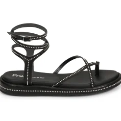 Sandales Et Nu-pieds^Fru.it - 7430-100-NERO-NIKEL Noir