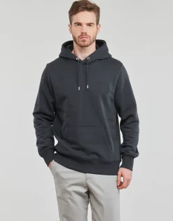Sweats & Polaires^Gant - REG BADGE SWEAT HOODIE Marine