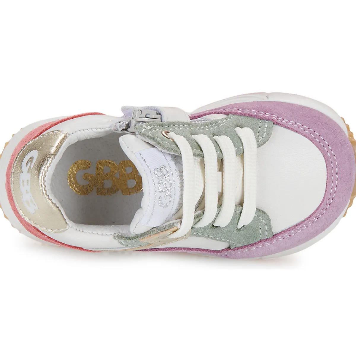 Baskets Mode^GBB - ALLUNI Doré
