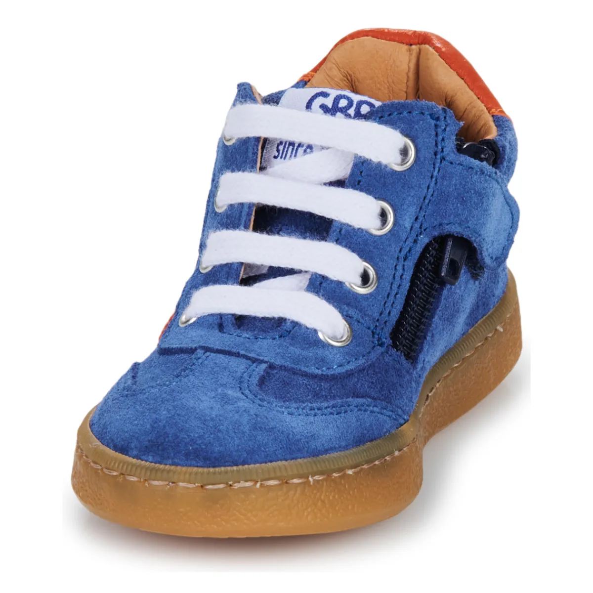 Baskets Mode^GBB - ANAIS TWIST Bleu