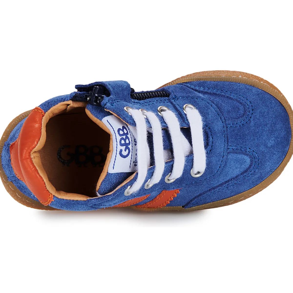 Baskets Mode^GBB - ANAIS TWIST Bleu