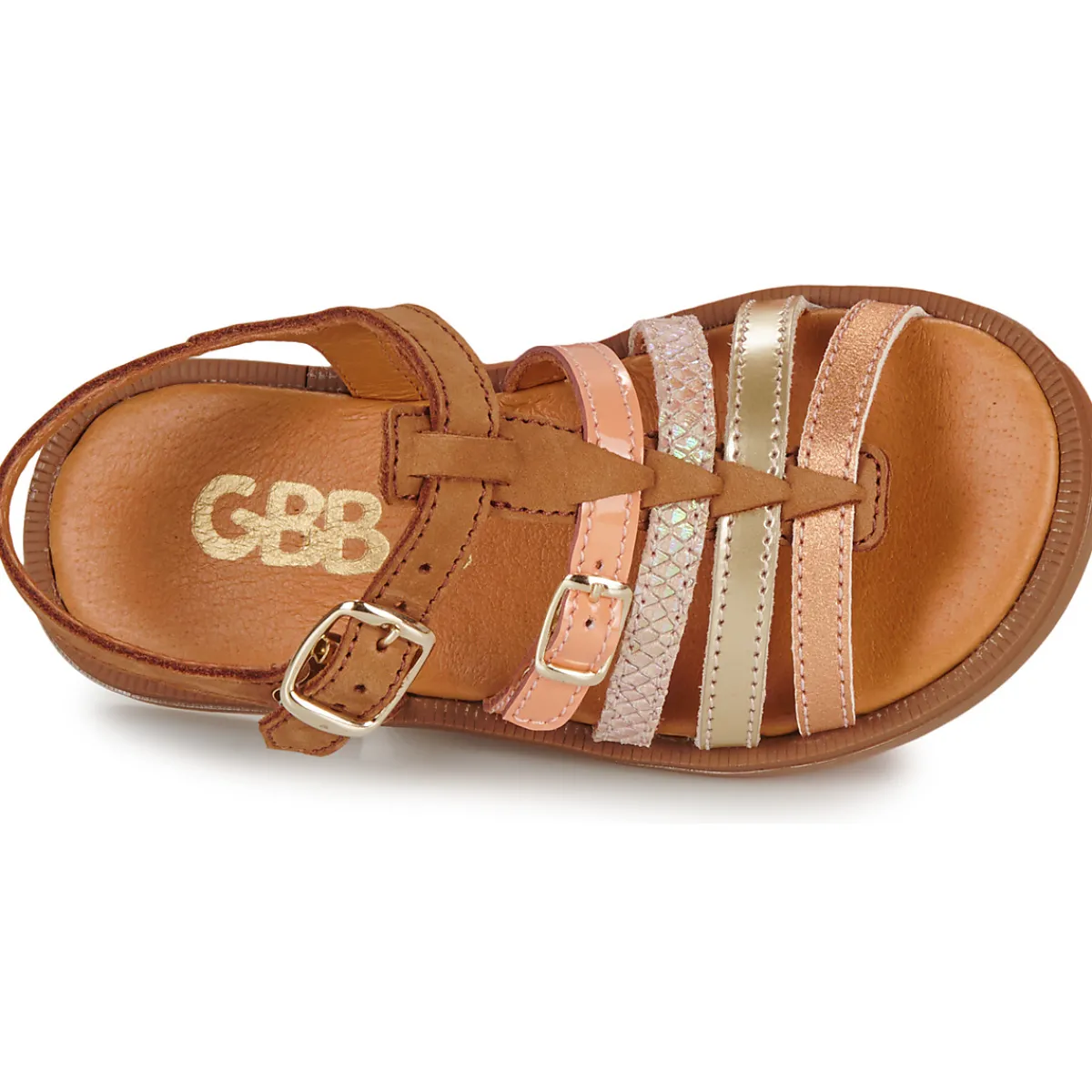 Sandales Et Nu-pieds^GBB - BANGKOK+ Marron