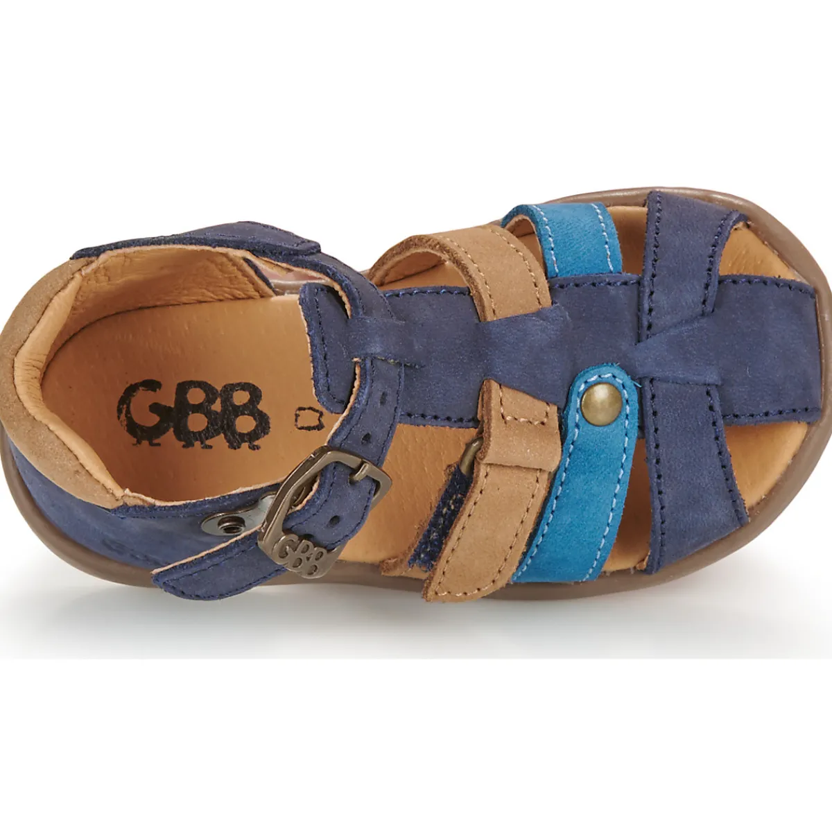 Sandales Et Nu-pieds^GBB - BIGOU Bleu