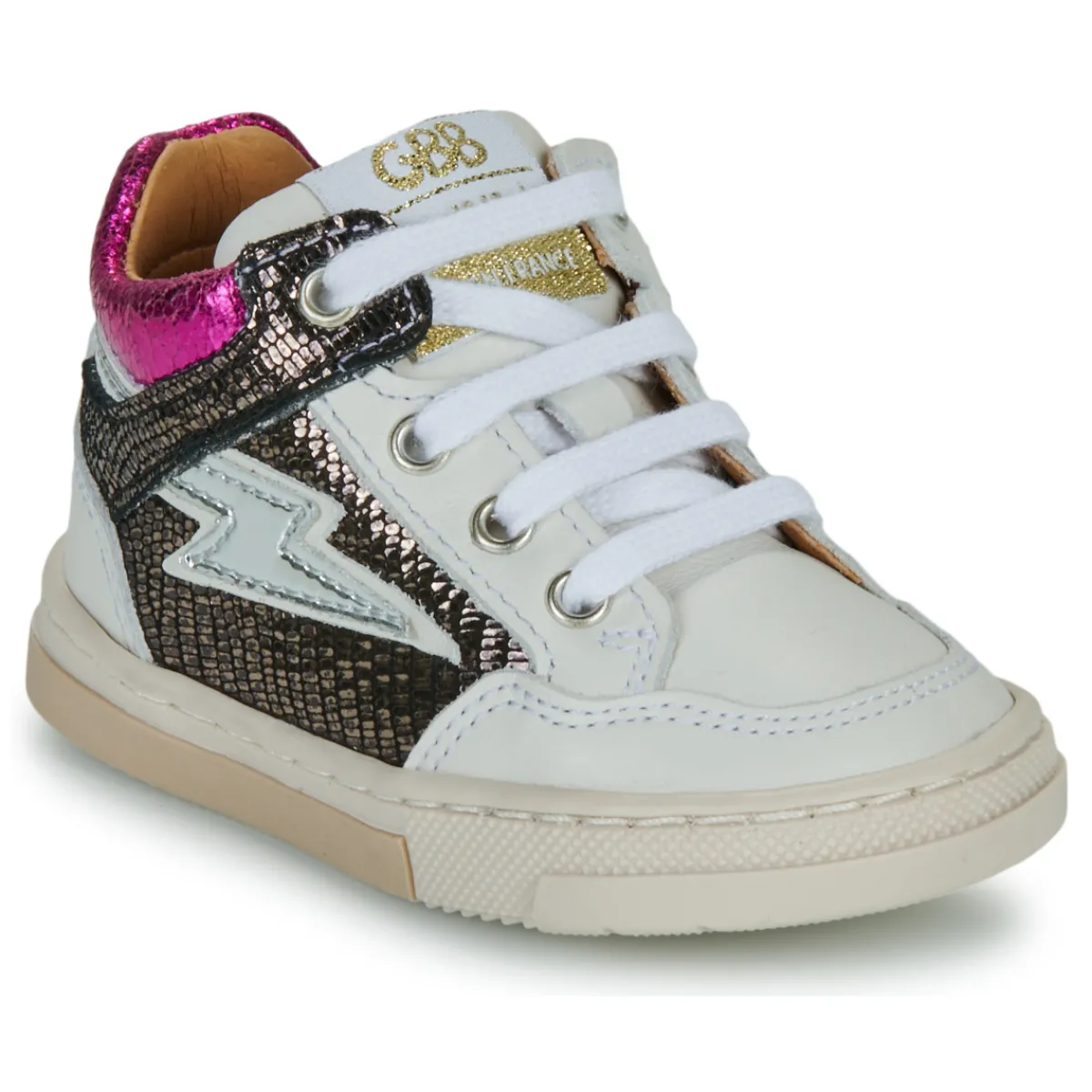 Baskets Mode^GBB - DALILA FLEX Blanc