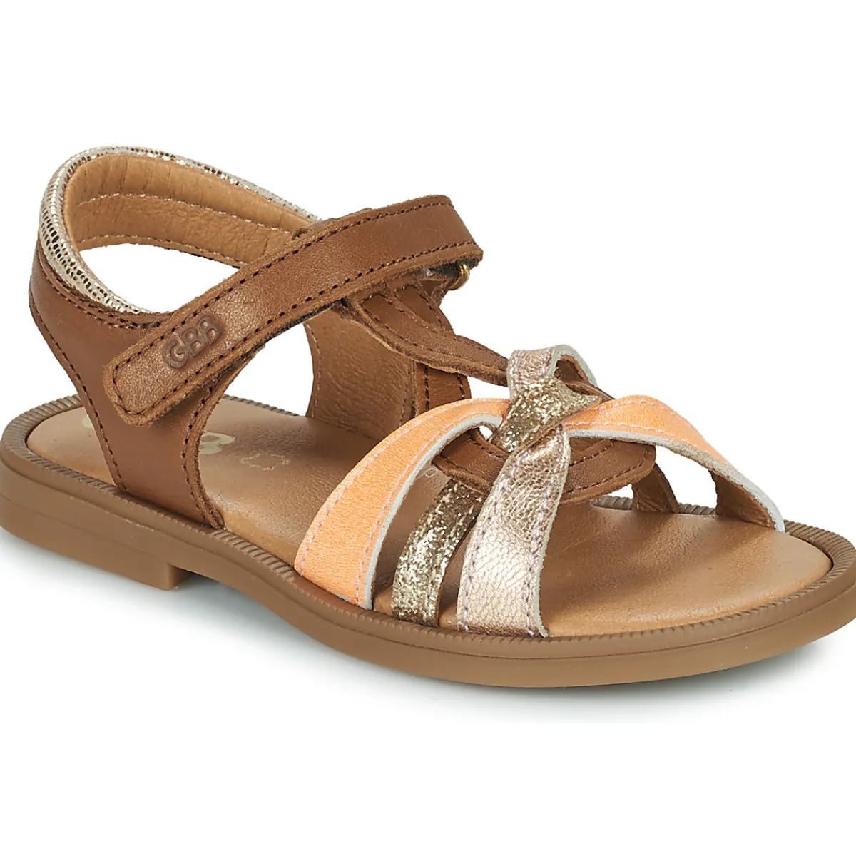 Sandales Et Nu-pieds^GBB - DAVINE Marron