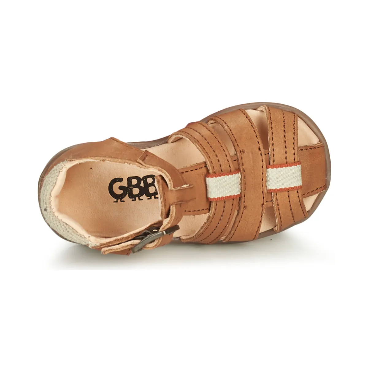 Sandales Et Nu-pieds^GBB - GAMIN Marron
