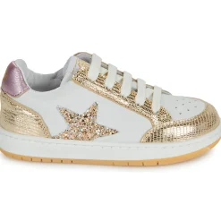 Baskets Mode^GBB - HERMINE* blanc-doré