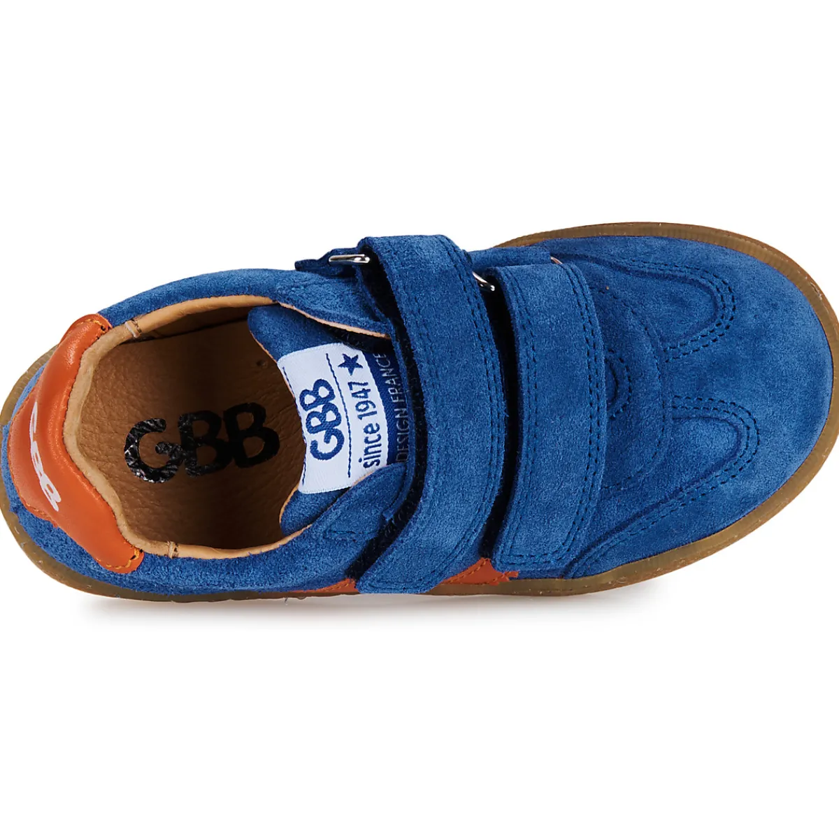 Baskets Mode^GBB - KARINE TWIST Bleu