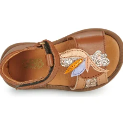 Sandales Et Nu-pieds^GBB - KIRA Marron