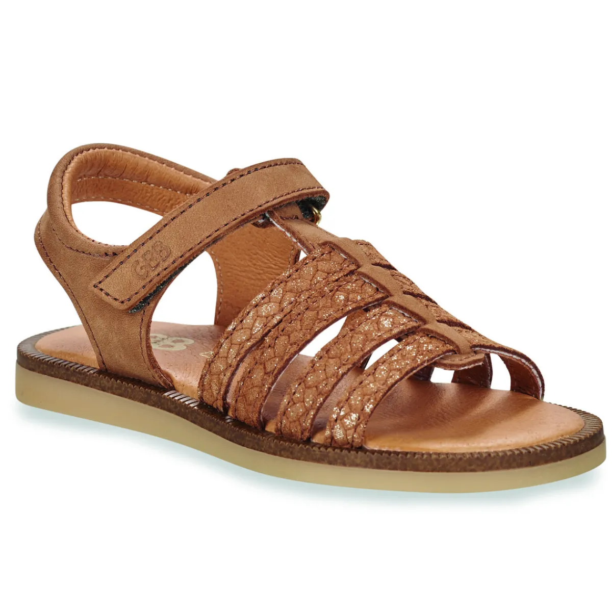 Sandales Et Nu-pieds^GBB - MINA Marron