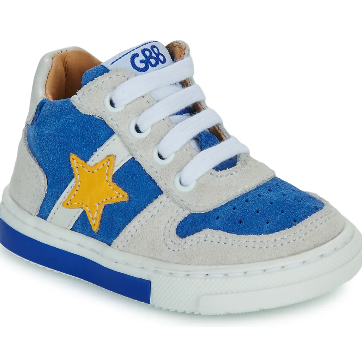 Baskets Mode^GBB - RIKKIE FLEX Bleu