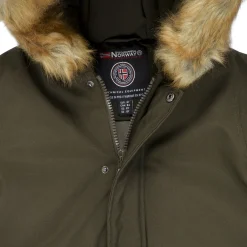 Manteaux^Geographical Norway - BAGWAY Kaki