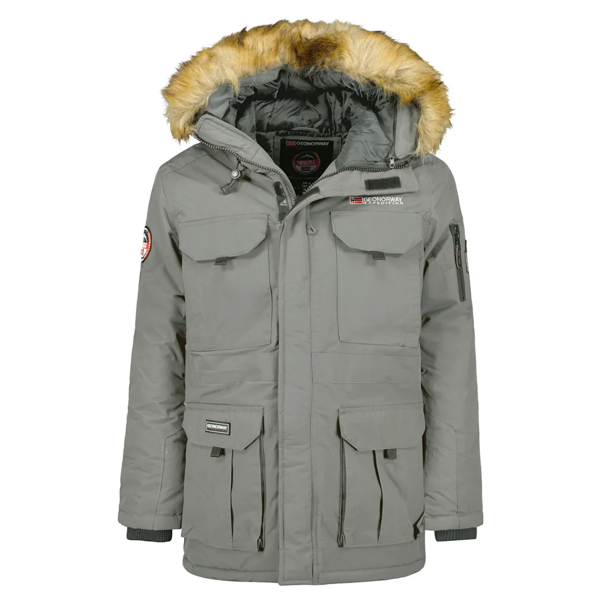 Manteaux^Geographical Norway - BATTLEGIANT Grisclair