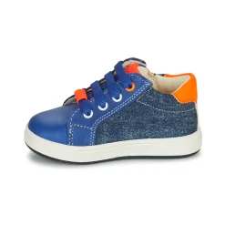 Baskets Mode^Geox - B BIGLIA B. B - NAPPA+DENIM SL