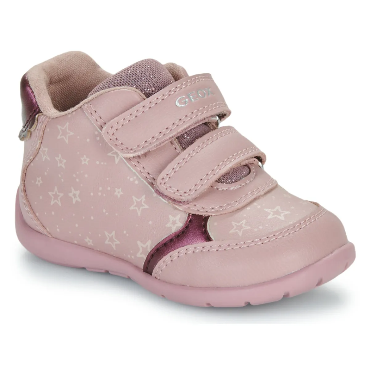Baskets Mode^Geox - B ELTHAN GIRL Rose