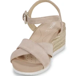 Sandales Et Nu-pieds^Geox - D ISCHIA CORDA Beige