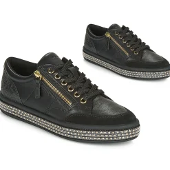 Baskets Mode^Geox - D LEELU' Noir
