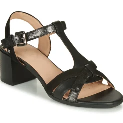 Sandales Et Nu-pieds^Geox - D MARYKARMEN MID SAN Noir
